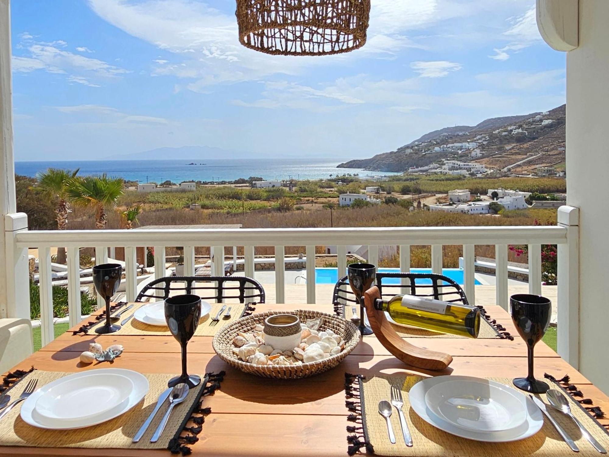 Mykonos4Islands Seaside Homes And Suites Kalo Livadi Buitenkant foto
